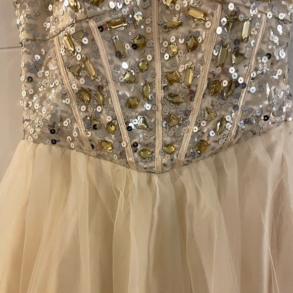 Gold Prom Dress - Picture 2 of 5